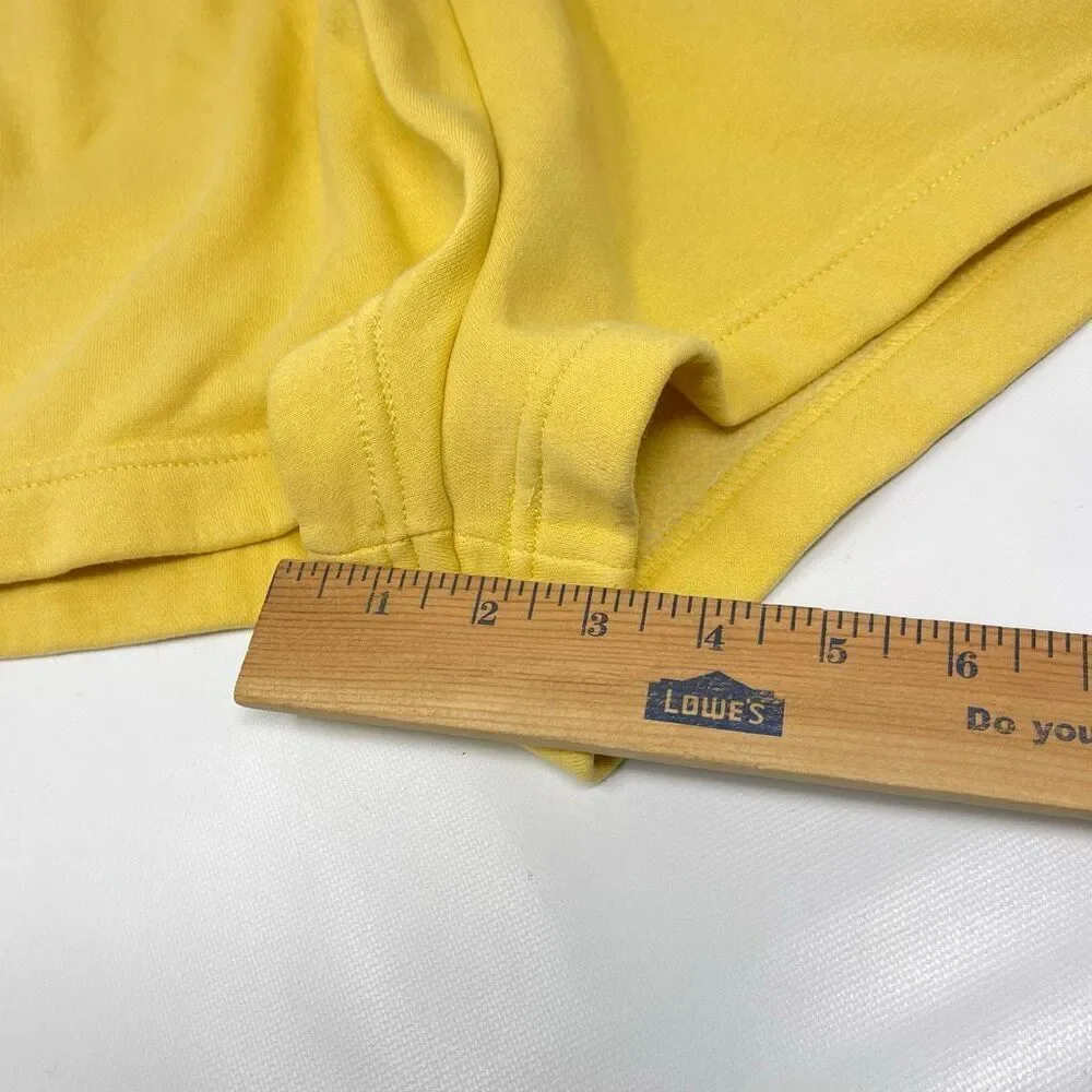 Nike Phoenix Fleece High Rise Shorts FD1409-795 Yellow Gold Women’s Size Medium